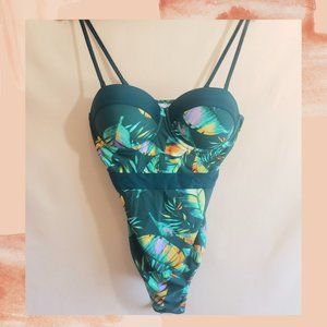 NWT Cupshe Tropical One Piece Swimsuit